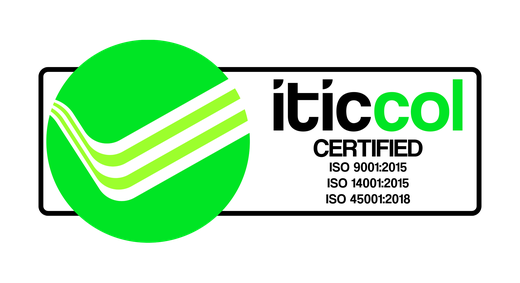 iticcol Certified — ISO 9001, 14001, 45001